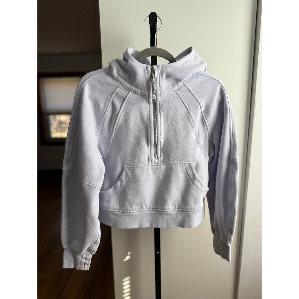 Lululemon Scuba Oversized Half-Zip Hoodie – Size XS/S – Blissful‎ Blue